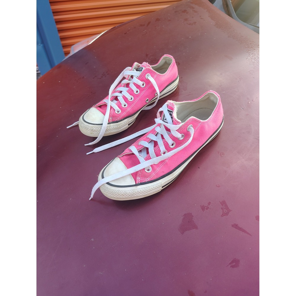 Converse Chuck Taylor All Star Pink Low Top Sneakers Mens 4.5 Womens 6.5 170157F